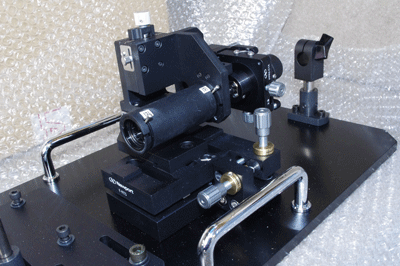 3.4μm帯レーザー導入光学系