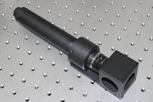 ハーフミラー付ビームホモジナイザ